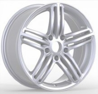 Sento Gamma 9,5"X21-5/120  ET40 Hyper silver (735 Kg)