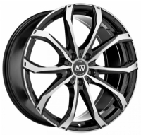 MSW 48 8,5"X20-5/108  ET45 Black full polish (950 Kg)