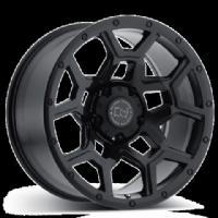 Black Rhino Overland 8"X17-5/120  ET35 Matt Black (1225 kg)
