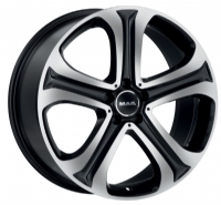MAK Spitze 8,5"X20-5/112  ET35 Black Polished (1000 kg)