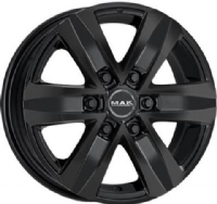 MAK Stone 8,5"X20-6/139  ET20 Gloss Black (1215 kg)