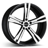 MAK X-Cave 10"X19-5/112  ET30 Black/Pol (740 kg)