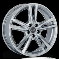 MAK Icona 7"X17-5/114  ET50 Silver