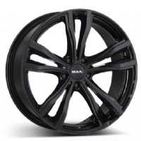 MAK Fahr 8"X17-5/112  ET30 Gloss Black (795kg)