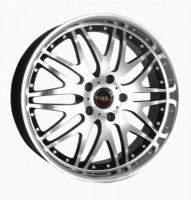 8,5x19 Evo Racing 75 - 5/120 ET35 Black Polish (690kg)