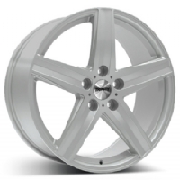 Trinity Polaris 9" X20-5/108  ET45 Silver (975 Kg)