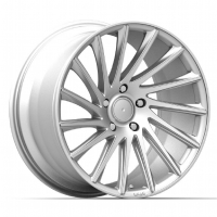 Khan Turbin 10,5x20-5/114,3 ET42 Silver OE Tesla Fitment (1050 Kg)  Brukes som bakfelg!