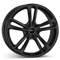 MAK Nurburg 8"X19-5/112  ET26 Gloss Black (760 Kg)