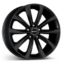 MAK Wolf 8,5" tilpasset Tesla 3 PerformanceX19-5/114  ET40 Matt Black (725 Kg)