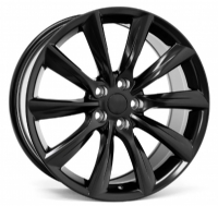 Khan Turbin II Flow Form 8,5"X19-5/114,3 ET35 Matt Black OE Tesla 3 fitment