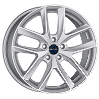 MAK Voltage 8"X19-5/120  ET40 Silver (750 Kg)