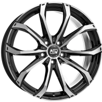 MSW Msw 48 9,5"X20-5/112  ET33 Black Full Polished (950 Kg)