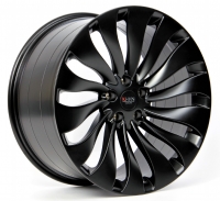 Khan SF Turbin 9"X20-5/114,3 ET40 Semi Forged Mat Black (995 Kg) Tesla OE Fitment.