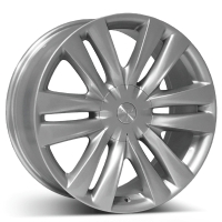 OEM Tesla Helix 9"X20-5/120  ET35 Silver (1255 Kg)