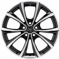 MSW 27T 8,5"X18-5/114  ET40 Gloss Black Full Polished                          (750 Kg)