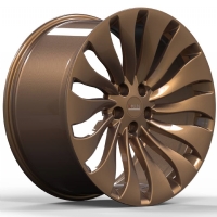 Khan SF Turbin 8,5"X19-5/114,3 ET35 Semi Forged Matt Bronse (955 Kg) Tesla Model 3 OE Fitment. 