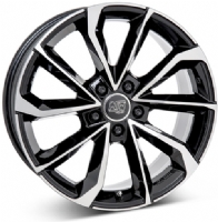 MSW 42 8"X18-5/108  ET42 Gloss Black Full Polished                          (610 Kg)
