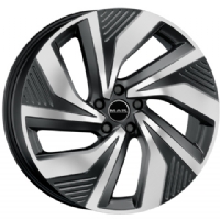 MAK Electra 9"X20-5/112  ET42 Black Mirror (800 Kg)