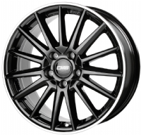 CMS C23 7,5"X17-5/112  ET40 Diamond Rim Black (725 Kg)