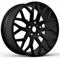 KHAN Semi Forged D01 9X20-5/130 ET50 Mat Black (900 Kg) OE Porsche fitment