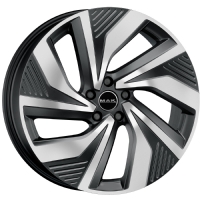 MAK Electra 8,5"X21-5/112  ET40 Black Mirror (800 Kg)