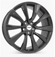 Khan Split-II 8,5"X20-5/114,3 ET35 Gunmetal OE Tesla 3 fitment (815kg)