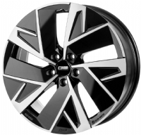 CMS C32-AERO 8"X19-5/112  ET34 Diamond Black Gloss (800 Kg)