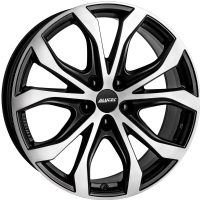 Alutec W10X 8,5"X19-5/120  ET45 Diamond Black Front Polished (900 Kg)
