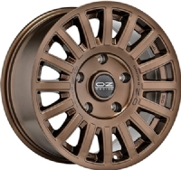 OZ Rally RAID 8"X17-5/120  ET35 Gloss Bronze Black Lettering (1200 Kg)