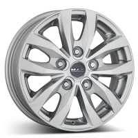 MAK Load5 7"X17-5/112  ET51 Silver (950 Kg)