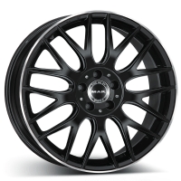 MAK Arrow 9"X20-5/112  ET41 Gloss Black Mirror Ring (1050 Kg)