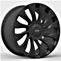 Khan SF Turbin II 9"X20 5/114,3 ET34 Semi Forged Mat Black (1000 Kg) Tesla OE fitment.