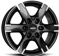 Alutec Titan 7"X16-6/130  ET55 Diamond Black Frontpolished (1250 Kg)