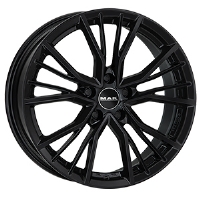 MAK Union 8"X18-5/112  ET50 Gloss Black (800 Kg)
