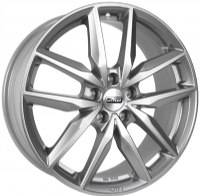CMS C28 7.5"X19-5/114  ET40 Racing Silver (740Kg)