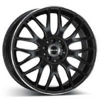 MAK Arrow 9"X21-5/112  ET45 Gloss Black Mirror Ring (1020 Kg)