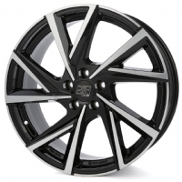 MSW 80-5 7,5"X19-5/114  ET48 Gloss Black Full Polished (750 Kg)