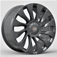 Khan SF Turbin II 9"X21 5/130 ET47 Semi Forged Gunmetal (1000 Kg)