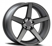 KHAN Concave V5 9"X20-5/120 ET48 Gunmetal (840Kg) 