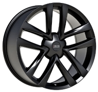 Khan Flow Form Split III 9X20-5/120 ET35 Mat Black (900kg) Tesla OE fitment.