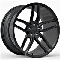 Khan SF10 Concave 10,5"X20-5/120 ET40 Gloss Black (815 Kg)  - Brukes som bakfelg!