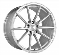 Khan SF04 Flow Form 10"X20-5/112 ET48 Silver Polish (815 Kg) Brukes som bakfelg!