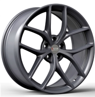 Khan Zero G-Force Flow Form 9,5"X19-5/114,3 ET45 Satin Gray (815 Kg) Tesla OE Fitment. 