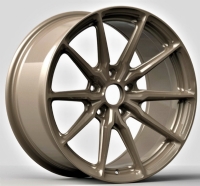 Khan SF10 Flow Form 8,5"X18-5/114,3 ET41 Satin Bronze (750Kg) OE Tesla fitment.