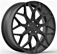 Khan Motorsport 9"X22-5/120 ET36 Mat Black (1000 Kg)