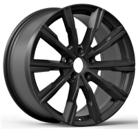 Khan S10 Design 9x19-5/120 ET40 Mat Black (935 Kg)