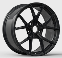 Khan RF10 Rotary Forged Mat Black 8,5x19-5/108 ET46 (815kg)