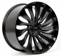 Khan SF Turbin 9"X20-5/120 ET36 Semi Forged Mat Black (1000 Kg)