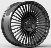 Khan RF36 semi forged 9"X22-5/112 ET33 Mat Black (1050 Kg)