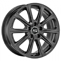 MSW 79 7"X17-5/114  ET40 Gloss Dark Grey (740 Kg)